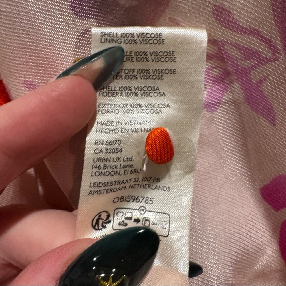 Maeve Anthropologie Tie Neck Mini Dress | XXS - Picture 12 of 12